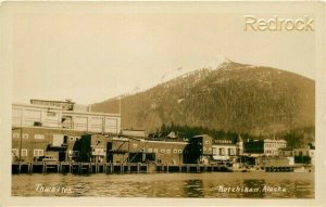 AK, Ketchikan, Alaska, Docks, Factorys, Thwaites, RPPC