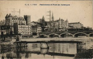 CPA PAU - Panorama et Pont de Jurancon (126511)