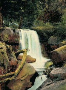 USA Minnehaha Falls Pikes Peak Colorado Vintage Postcard 07.72 