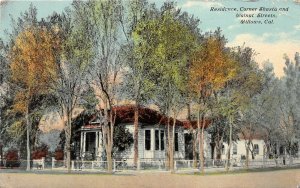 Willows California c1910 Postcard Residence Corner Shasta & Walnut Streets