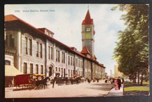 Mint USA Color Picture Postcard Union Station Denver Colorado