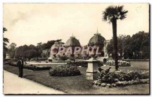 Postcard Modern English Garden From Rennes Tabor