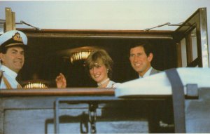 Royalty Postcard - Royal Wedding 1981, Abroad The Royal Yacht RS21740