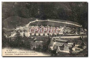Grande Chartreuse Monastery Old Postcard General view and reduced full