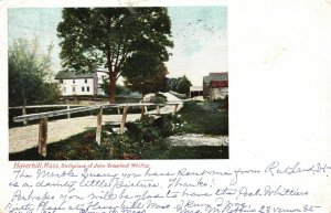 Vintage Postcard 1906 Birthplace John Greenleaf Whittier Haverhill Massachusetts