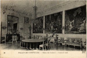CPA Compiegne- Le Palais, Salon de Conseil FRANCE (1009002)