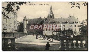 Grenoble Postcard Old L & # City 39hotel