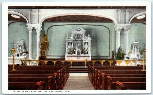 M-3188 Interior of Cathedral St Augustine Florida