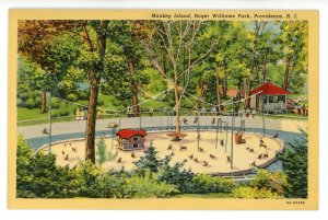 RI - Providence. Roger Williams Park, Monkey Island