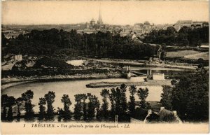 CPA TREGUIER - Vue générale prise de Plonguiel (994719)