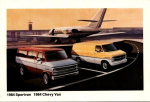 Cars 1984 Chevrolet Van and Sportvan