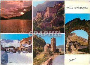 'Postcard Modern Valls d''Andorra Clavero'