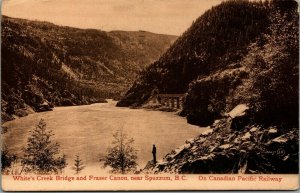 Canada White's Creek Bridge and Fraser Canyon Spuzzum British Columbia 01.41