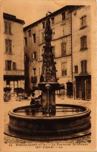 CPA FORCALQUIER La Fontaine St-MICHEL (683560)