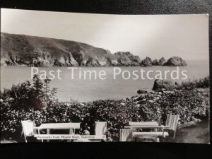 Vintage RPPC - Peastacks from Moulin Huet, Guernsey