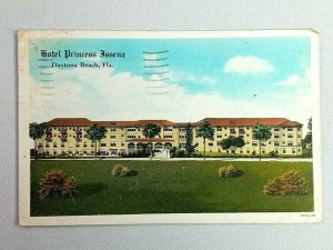 Vintage Postcard Hotel Princess Assena Inn & Apartment Daytona Beach Florida