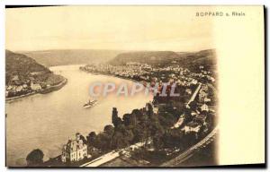 Old Postcard Boppard A Rhein