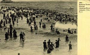 NJ - Atlantic City. Bathing Hour