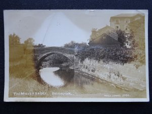 Cheshire BOLLINGTON The Mill & Bridge c1905 RP Postcard by Neils Series