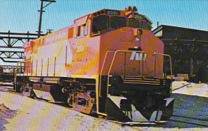 Providence & Worcester M420R Locomotive #2001 at Montreal Plant