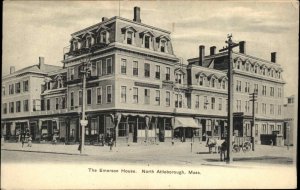 NORTH ATTLEBOROUGH MA The Emerson House c1910 Postcard