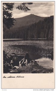 RP, Mountains, Am Schonen Arbersee, ARBERSEE (Bavaria), Germany, 1920-1940s