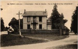 CPA PORNIC A Gourmalon - Place du Calvaire - Rue de Bocande (610717)