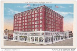 Iowa Waterloo Hotel Russell Lamson