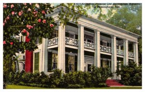 Postcard HOUSE SCENE Birmingham Alabama AL AQ6313