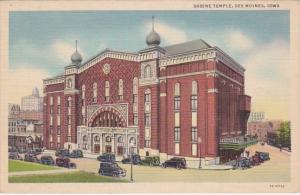 Iowa Des Moines The Shrine Temple Curteich