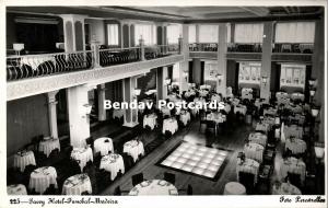 portugal, MADEIRA FUNCHAL, Savoy Hotel Interior (1940s) RPPC