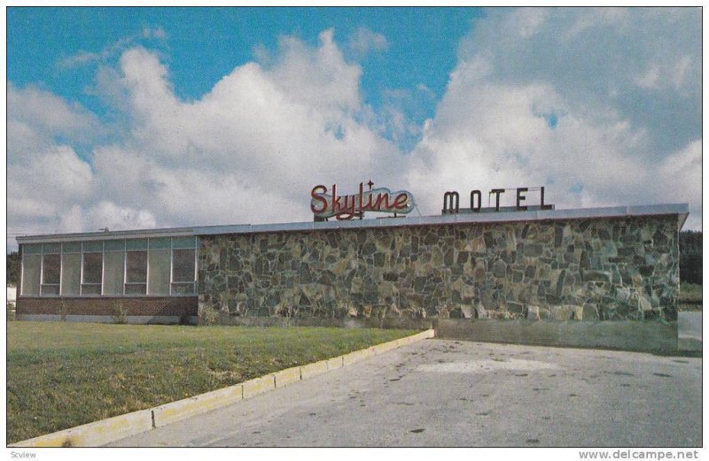 Skyline Motel, Kenmount Road, St. John´s, Newfoundland Canada, 40-60s