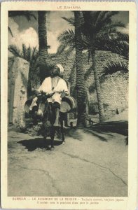 Algeria Ouargla The Chef of the Mission Vintage Postcard B121