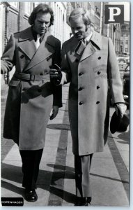 c1970s Copenhagen Hobson RPPC Men's Clothing Advertising Photo Postcard A175