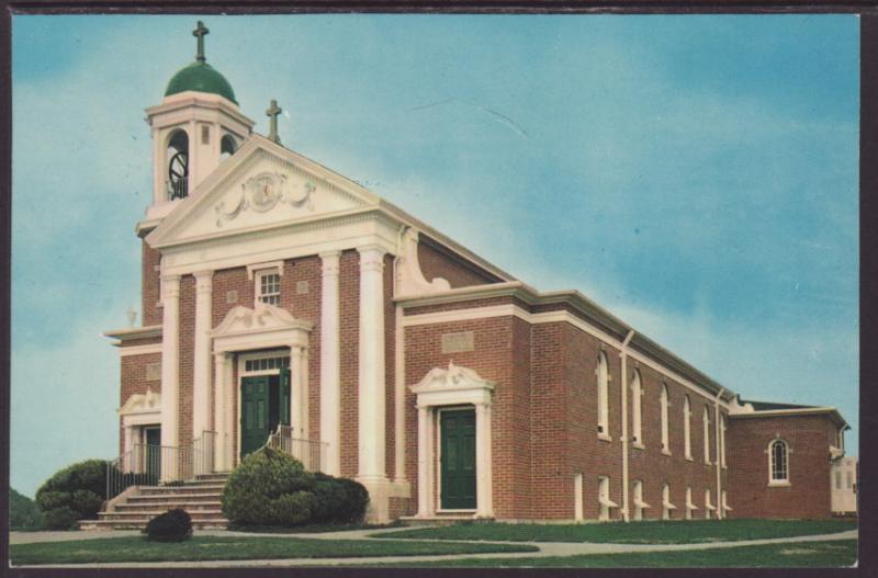 St Mary's Star of the Sea,Narragansett,RI Postcard