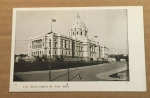 VINTAGE UNUSED .01 POSTCARD - STATE CAPITOL, ST. PAUL, MINNESOTA