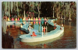 Florida~Esther Williams Swimming Pool @ Lake Eloise~Tichnor~Vintage Postcard