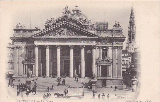 Belgium Brussels La Bourse Stock Exchange