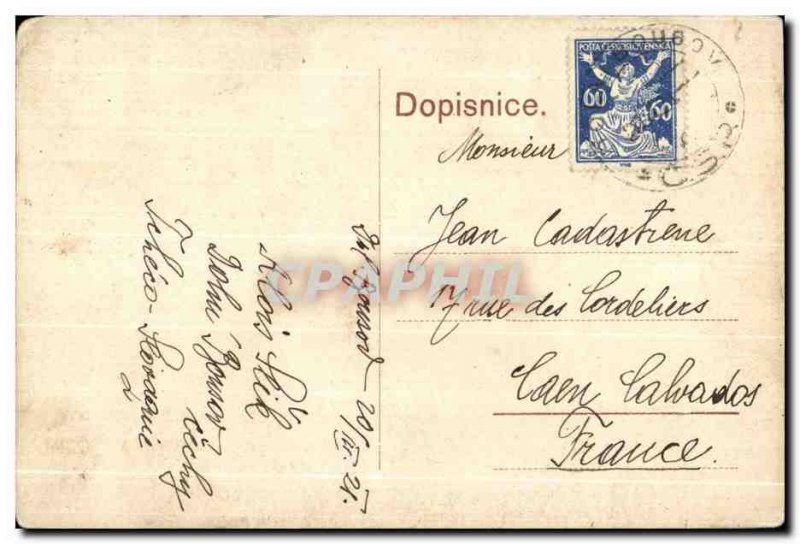 Old Postcard Humprecht Poland Polska Poland