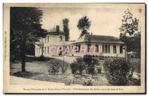 Old Postcard Spa De La Roche Posay L & # 39Etablissement Des Bains View Takin...