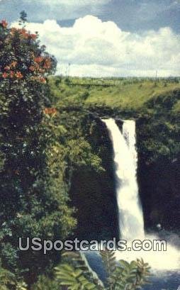 Rainbow Falls - Hilo, Hawaii HI