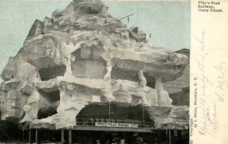 NY - Coney Island. Pike's Peak Railway