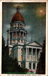 State Capitol at Night,Denver,CO BIN