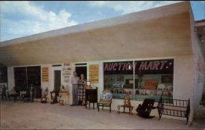 Orlando FL The Auction Mart Colonial Drive Chrome Storefront Postcard