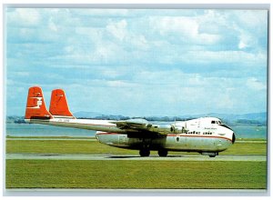 New Zealand Postcard Safe-Air Argossy Series 222 uses HS AW650 c1960's