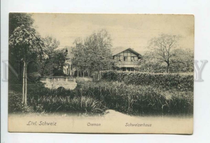 432477 LATVIA Livonian Switzerland Cremon Krimulda Vintage postcard