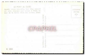 Old Postcard The Pont Du Gard Roman Aqueduct