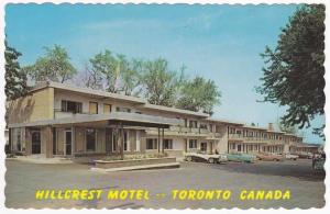 Hillcrest Motel - Toronto ON, Ontario, Canada