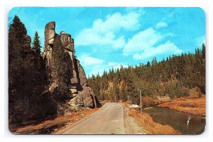 Lolo Hot Springs Missoula Montana c1971 Scenic Postcard