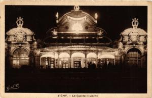 CPA VICHY Le Casino illuminé (682864)